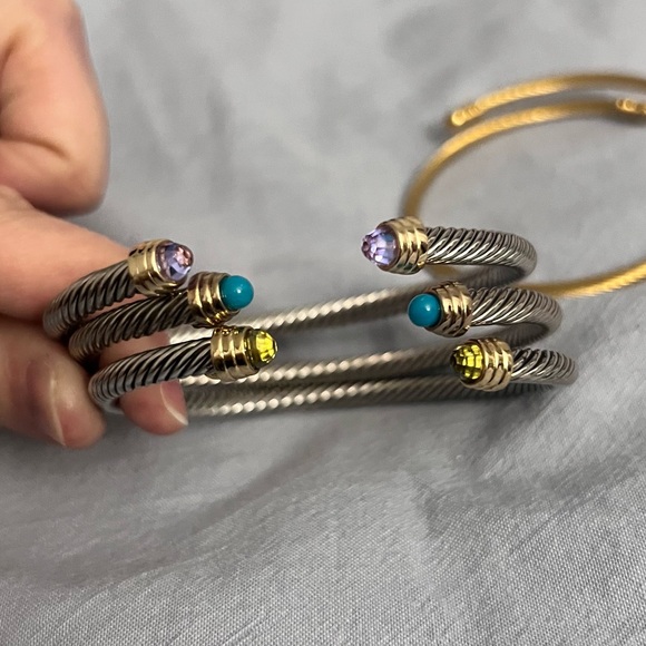 Cable Bracelets - Picture 3 of 4